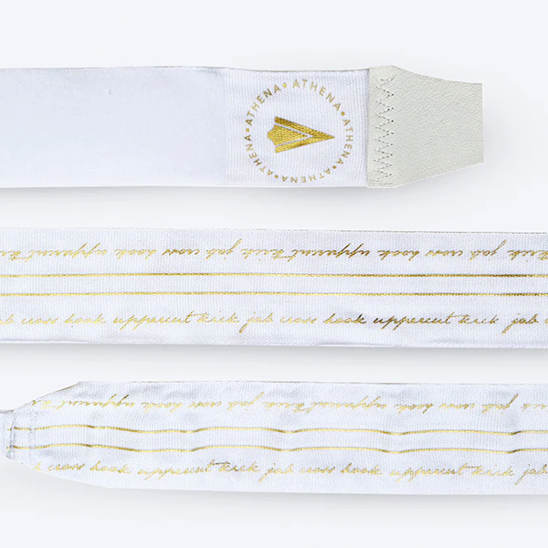 ATHENA 手綁帶 4.5米 白色 附洗滌袋 手綁帶,棉質,彈性,泰拳,ATHENA,白色,拳擊