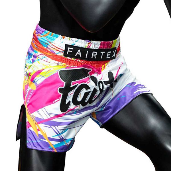 Fairtex 音樂祭典 M / L 白款 泰拳褲 FAIRTEX,泰拳褲,運動褲,拳擊,踢拳,泰拳,