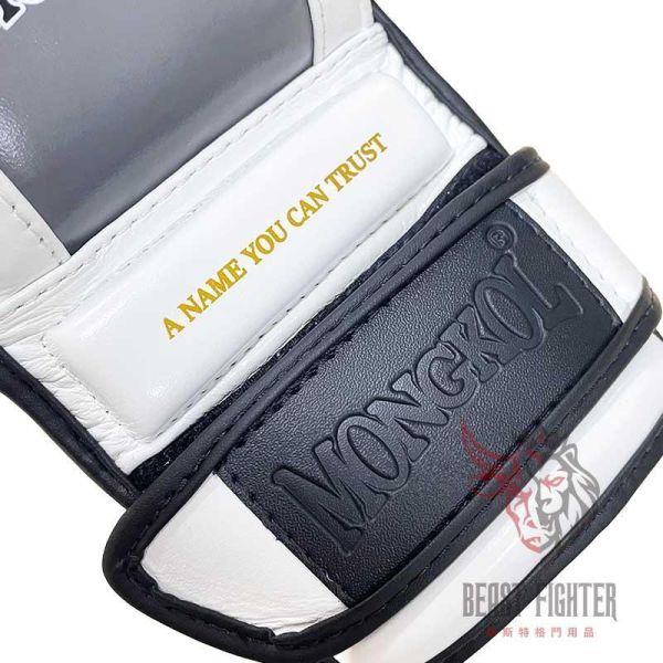 MONGKOL 真皮 MMA Pro 灰色 M 露指拳套 拳套,MONGKOL,拳擊,踢拳,MMA,綜合格鬥,露指拳套,露指手套