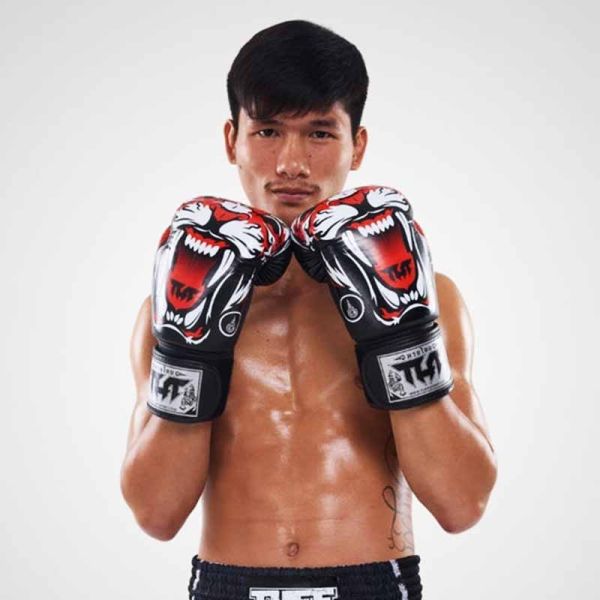 TUFF 猛虎 12oz 14oz 16oz 黑色 極細纖 拳擊手套 拳套,拳擊手套,拳擊,泰拳,踢拳,MMA,黑色,老虎