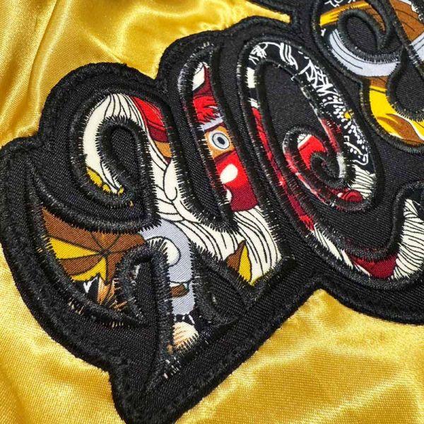 THAI BATTLE 黃金歌舞伎 M 泰拳褲 BATTLE,泰拳褲,運動褲,拳擊,踢拳,泰拳,KABUKI