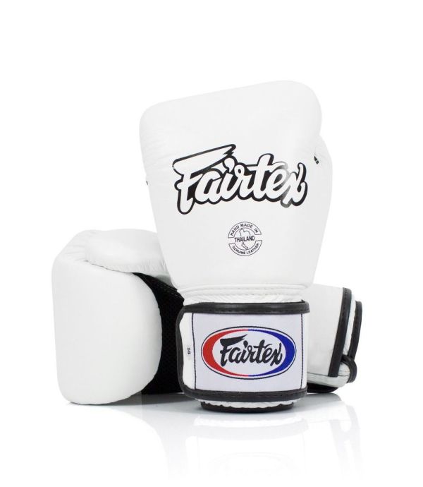 Fairtex 經典款 10oz 白色 真皮 拳擊手套 格鬥裝備,拳套,泰拳,FAIRTEX,白色,拳擊,踢拳