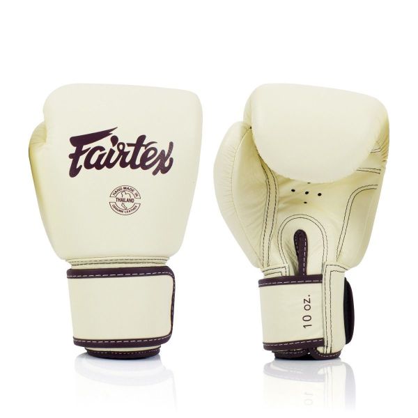 Fairtex 素色 12oz 真皮 經典香草 拳擊手套 格鬥裝備,拳套,泰拳,FAIRTEX,卡其,拳擊,踢拳