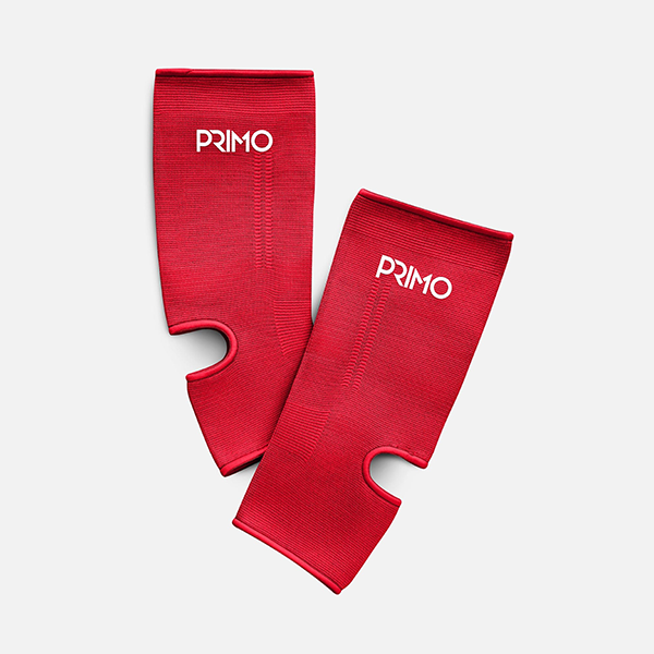 PRIMO 棉質 紅色 單一尺寸 護腳踝 成對販售 護腳踝,運動護踝,PRIMO,運動護具