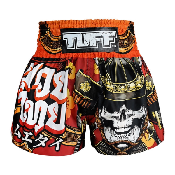 TUFF 骷髏武士 M / L / XL泰拳褲 踢拳 運動短褲 泰拳褲,運動短褲,泰拳,踢拳,拳擊,MMA,武士