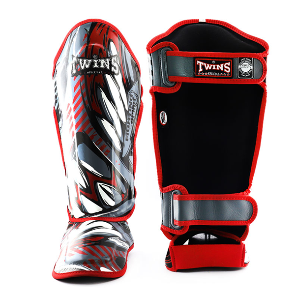 TWINS Demon 漆紅惡魔 M 真皮 護腳脛 護腳脛,護脛,護腿,踢拳,泰拳