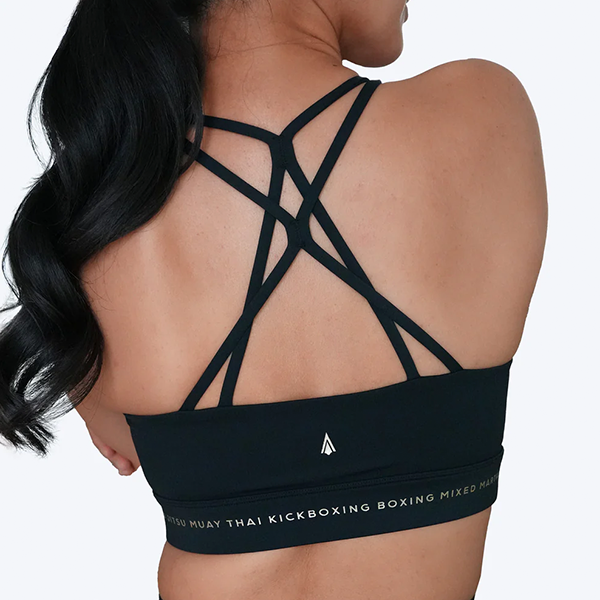 ATHENA 運動內衣 S 莎莉亞 2.0 黑色 運動內衣,bra,泰拳,ATHENA,黑色,重訓,有氧
