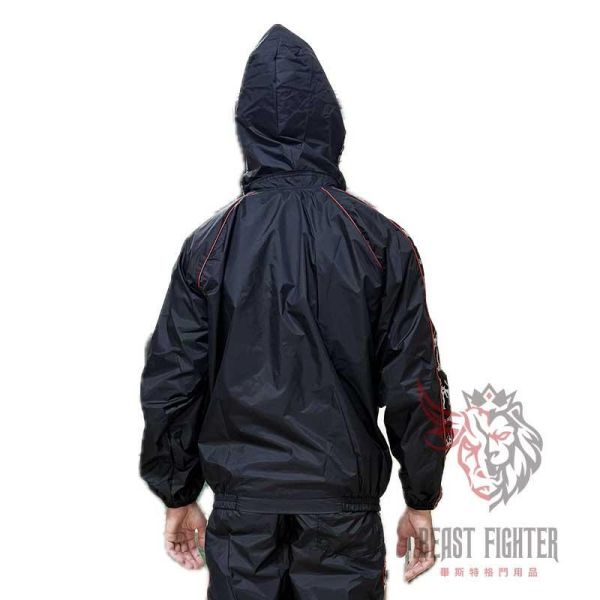 THAISMAI 衣帽款 M / XL 紅色 減重衣 備賽,減重,泰拳,THAISMAI,黑色,脫水,踢拳,桑拿服