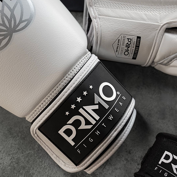 PRIMO 經典 2.0 純白 10oz 14oz 真皮 拳擊手套 格鬥裝備,拳套,泰拳,PRIMO,白色,拳擊