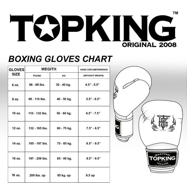 TOP KING TKB 虎標 14oz 16oz 白色 王者叢林 真皮 拳擊手套 拳套,TKB,拳擊,踢拳,泰拳,拳擊