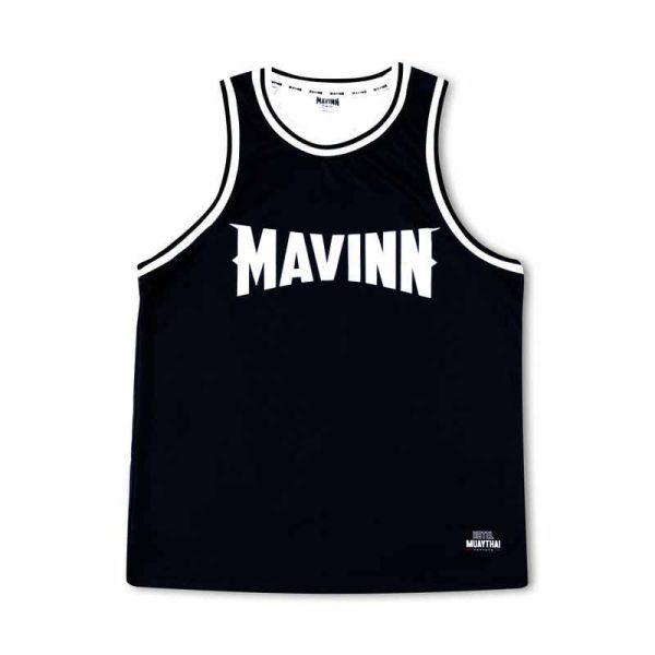MAVINN 純粹硬核 籃球背心 S / Ｍ / L 黑色款 運動背心 休閒上衣,泰拳,MAVINN,黑色,排汗衫,休閒服飾,運動上衣,black,籃球衣,運動背心