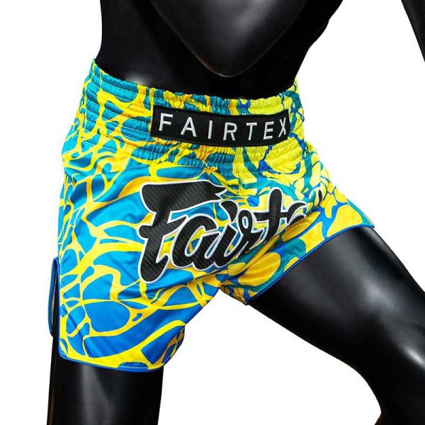 Fairtex 岩漿 Magma M / L / XL 黃綠 泰拳褲 FAIRTEX,泰拳褲,運動褲,拳擊,踢拳,泰拳,