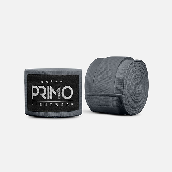 PRIMO 手綁帶 4 米 灰色 彈性 棉質 手綁帶,棉質,彈性,泰拳,PRIMO,灰色,拳擊