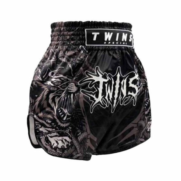 TWINS CHIMERA 奇美拉 黑色 M / L / XL 泰拳褲 運動短褲 泰拳褲,運動短褲,泰拳,踢拳,拳擊,MMA,奇美拉,黑色