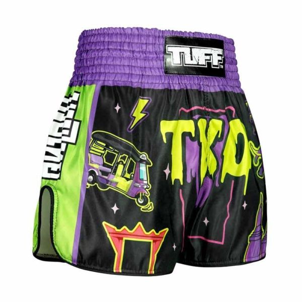 TUFF TKO之夜 M / L 泰拳褲 踢拳 運動短褲 泰拳褲,運動短褲,泰拳,踢拳,拳擊,MMA,曼谷,TKO,嘟嘟車