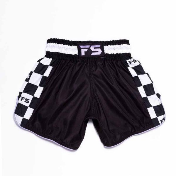 INFIGHT STYLE 最終點 黑款 S / M / L / XL / 2XL / 3XL泰拳褲 泰拳褲,泰國,拳擊,黑色,MMA,踢拳