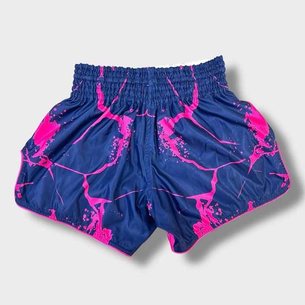 33 FIGHT 海軍粉 L 戰士 泰拳褲 33fight,泰拳褲,運動褲,拳擊,踢拳,泰拳,粉紅