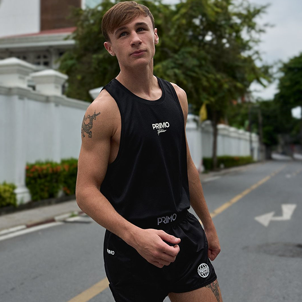 PRIMO ALTA 碳黑 M 泰拳褲 運動短褲 運動短褲,泰拳褲,泰拳,PRIMO,黑色,拳擊