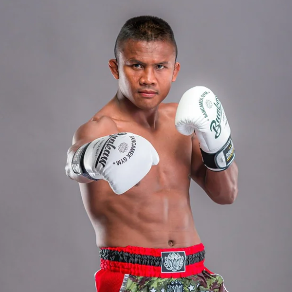 Buakaw 播求 14oz / 16oz 真皮 白色 拳套 拳套,泰拳,踢拳,拳擊