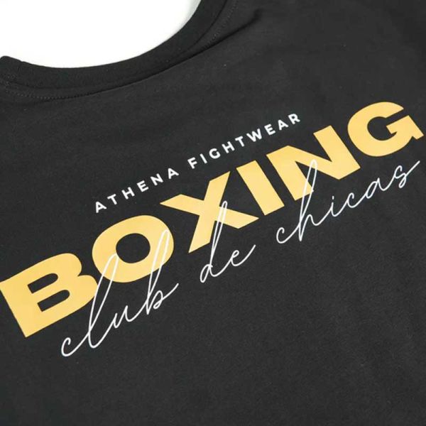 ATHENA 休閒上衣 S / M 黑色 長版 T 卹 拳擊女孩俱樂部 上衣,休閒上衣,泰拳,ATHENA,黑色,長版上衣,休閒服飾,oversized