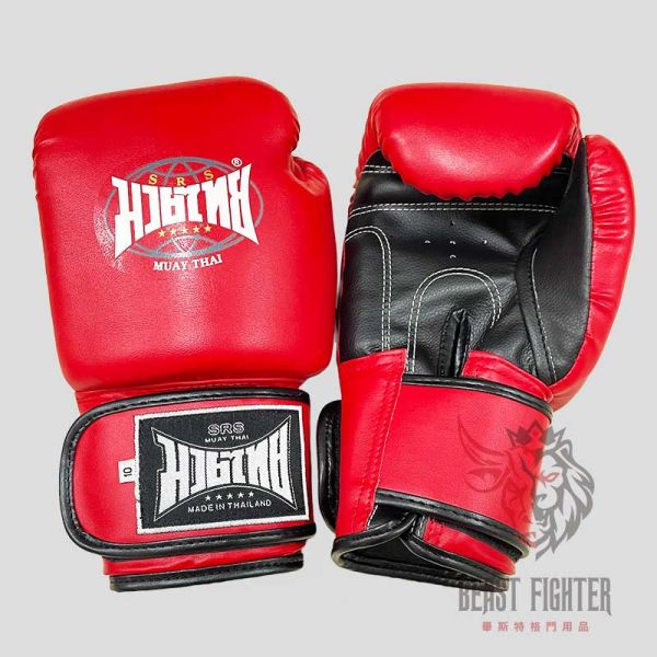 SRS 新手 10oz 紅色 拳擊手套 拳套,拳擊手套,泰拳,踢拳,拳擊,MMA,武術,紅色,有氧拳擊