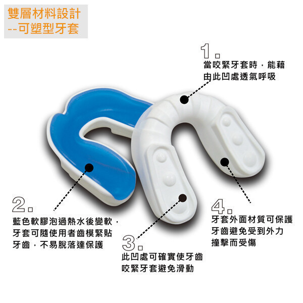 U sport 北極星 透粉 運動牙套 雙層護齒 附齒盒 牙套,護齒,運動防撞,拳擊,踢拳,泰拳,MMA,綜合格鬥,散打,自由搏擊,粉色