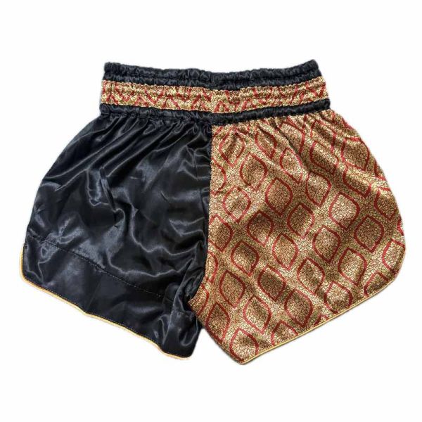 THAI BATTLE 紅金騰龍 M 泰拳褲 BATTLE,泰拳褲,運動褲,拳擊,踢拳,泰拳,黑色