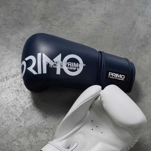 PRIMO 曼巴系列 海軍藍 12oz 14oz 16oz 真皮 拳擊手套 格鬥裝備,拳套,泰拳,PRIMO,藍色,拳擊,海軍藍