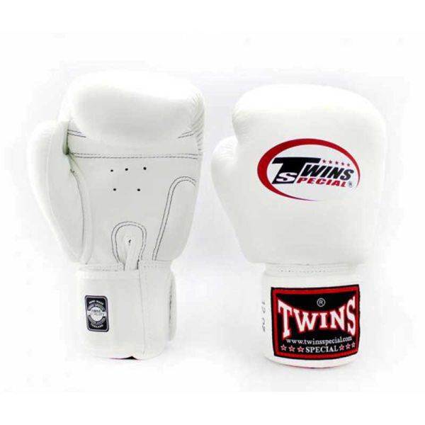 TWINS 泰國 10oz 白色 BGVL3 素色 真皮 拳擊手套 格鬥裝備,拳套,泰拳,TWINS,白色,拳擊,踢拳