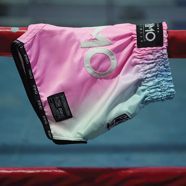 PRIMO 邁阿密之光 XL / 2XL 泰拳褲 運動短褲 運動短褲,泰拳褲,泰拳,PRIMO,粉色,拳擊