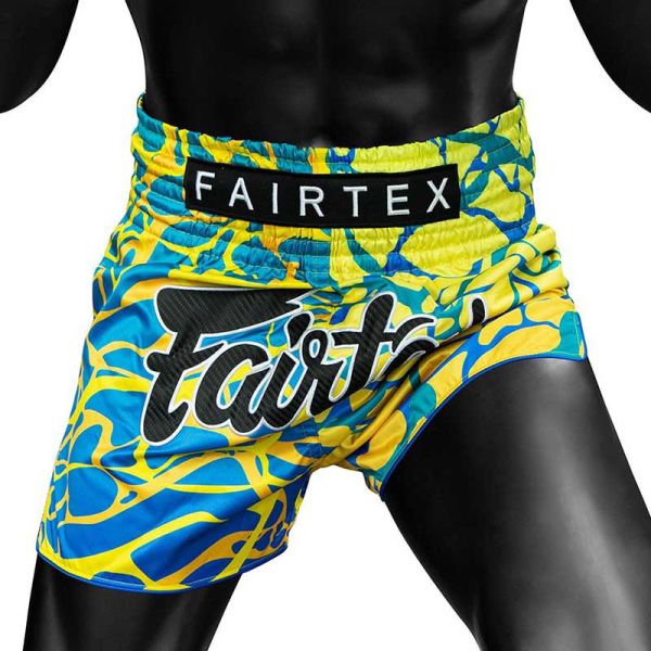 Fairtex 岩漿 Magma M / L / XL 黃綠 泰拳褲 FAIRTEX,泰拳褲,運動褲,拳擊,踢拳,泰拳,