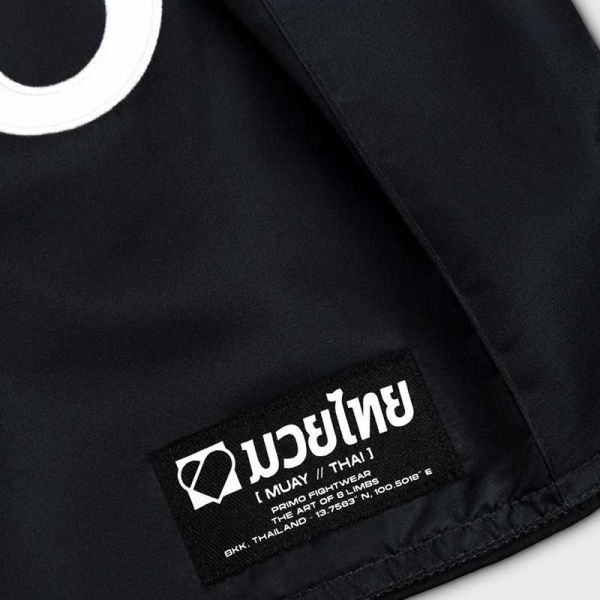 PRIMO 曼巴系列 素色黑 M / L / XL 泰拳褲 運動短褲 運動短褲,泰拳褲,泰拳,PRIMO,黑色,拳擊