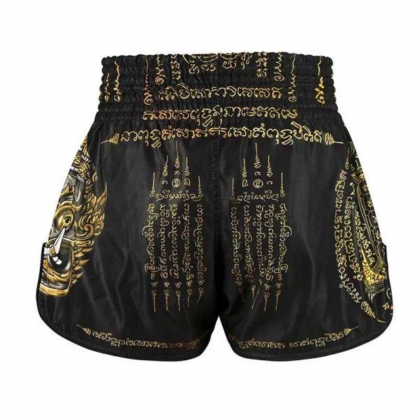 TUFF 泰坦之王 幻象之輪 黑色 M / L / XL 泰拳褲 踢拳 運動短褲 泰拳褲,運動短褲,泰拳,踢拳,拳擊,MMA