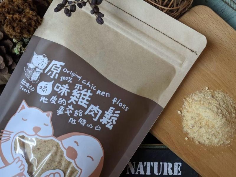 肚臍凸凸雞肉鬆 肚臍凸凸,手工零食