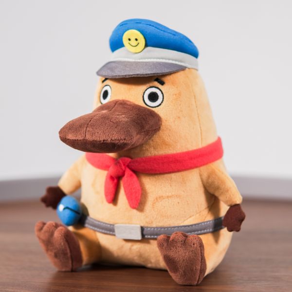 動物警探達克比絨毛玩偶 