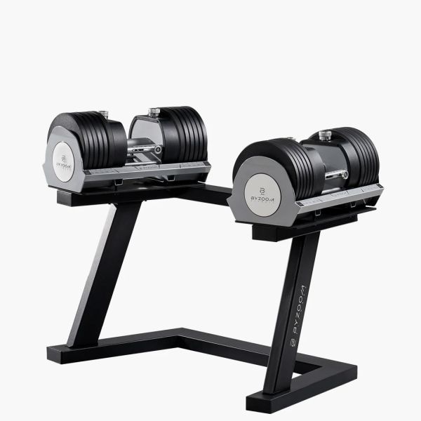 Power series 46kg 抗摔可調式啞鈴 Power Series 46kg可調啞鈴,Byzoom啞鈴,可調重量啞鈴,QCD快速切換,全平底啞鈴,金屬板啞鈴,防滑握把啞鈴,家庭訓練器材