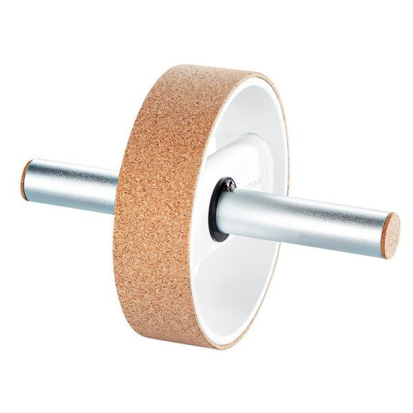 健腹滾輪 (黑) Ab Roller Plus,核心訓練滾輪,防滑滾輪,腹肌訓練器,靜音滾輪,附護膝墊,高承重250kg,居家健身配件,BYZOOM Ab Roller,黑色訓練滾輪,腹肌