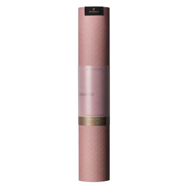TPE 止滑輕巧瑜珈墊 4mm (灰、粉可選) BYZOOM FITNESS,TPE瑜珈墊,4mm瑜珈墊,灰色瑜珈墊,止滑瑜珈墊,輕巧瑜珈墊,環保瑜珈墊,瑜珈墊推薦,瑜珈墊選購,瑜珈墊品牌,健身墊