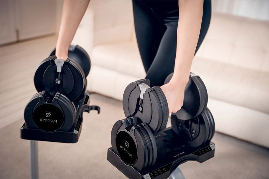 Pure Series 5.6kg(12.5LB) 可調式啞鈴 + 啞鈴放置架 【組合】 可調式啞鈴, BYZOOM 啞鈴, 12.5磅啞鈴, 啞鈴放置架, 居家健身, 重量訓練, 啞鈴訓練, 健身器材, 重訓器材, 啞鈴推薦​