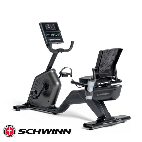 Schwinn 590R 斜臥式健身車 Schwinn 590R, 臥式健身車, JRNY APP, 智能健身車, 護膝運動, 居家健身, 磁控健身車, 舒適騎乘, 健身器材推薦, 有氧運動,喬山