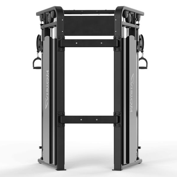 喬山 Vision 多功能訓練器 VST600-FT-02 Vision Fitness,VST600‑FT,功能訓練器,多功能訓練機,商用訓練器,高強度滑輪機,1:2滑輪比,重型組合訓練,商用健身設備,全身訓練機