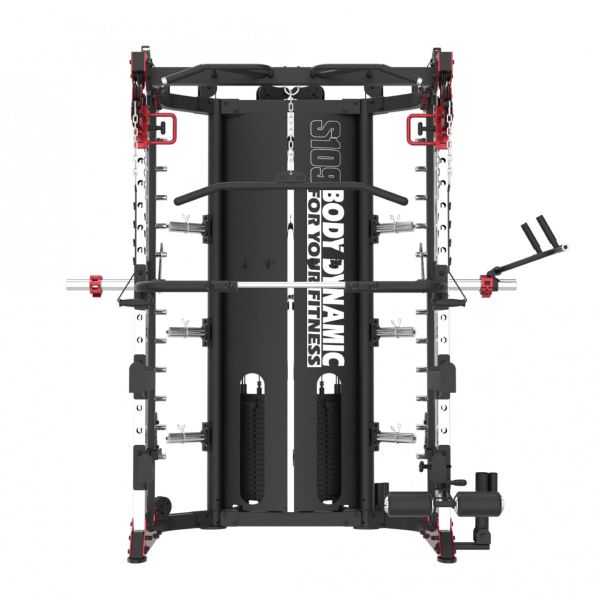 TO-S109 多功能史密斯機 史密斯機, 多功能訓練架, 居家健身器材, 自由重量訓練, 滑輪訓練機, 引體向上架, TO-S109, 重訓設備