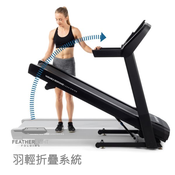 喬山 T101-27 電動跑步機 T101-27, HORIZON 跑步機, 電動跑步機, 靜音跑步機, 折疊跑步機,避震跑步機, 居家健身, 運動APP, Sprint 8, 健身器材, 喬山,跑步機​