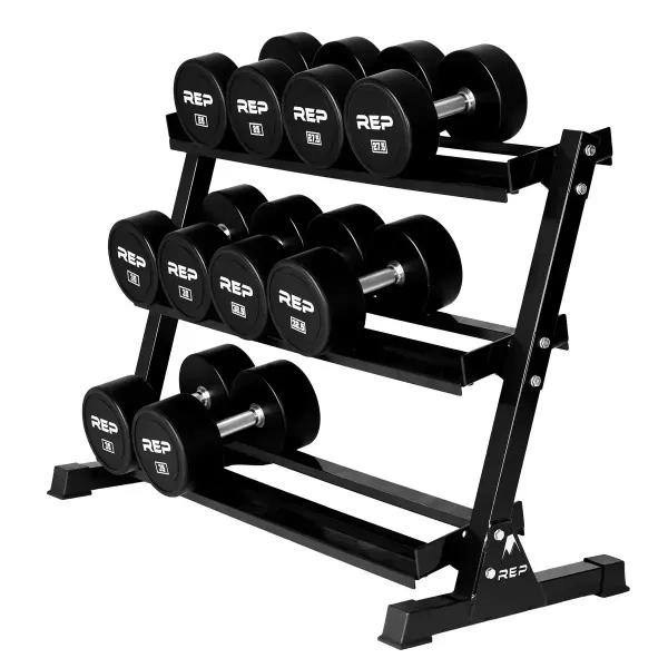 PU 圓形啞鈴組 (25KG-35KG) PU啞鈴組, 圓形啞鈴, 25kg啞鈴, 35kg啞鈴, 聚氨酯啞鈴, 啞鈴推薦, 居家健身房啞鈴, 加粗握把啞鈴, 漸進式超負荷, 胸推啞鈴, REP FITNESS啞鈴, REP-ST-DB55-SET-2535