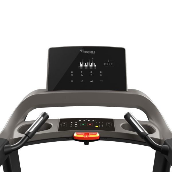 VISION T600 商用跑步機 Vision T600,商用跑步機,4.2HP馬達,15%斜度,UltraZone避震,寬跑道跑步機,高強度跑步機,健身房跑步機,Vision Fitness跑步機