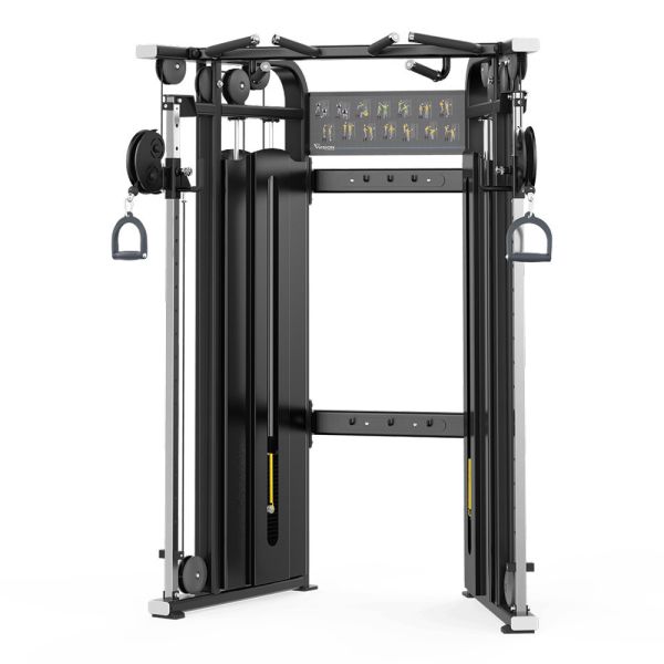 喬山 Vision 多功能訓練器 VST600-FT-02 Vision Fitness,VST600‑FT,功能訓練器,多功能訓練機,商用訓練器,高強度滑輪機,1:2滑輪比,重型組合訓練,商用健身設備,全身訓練機