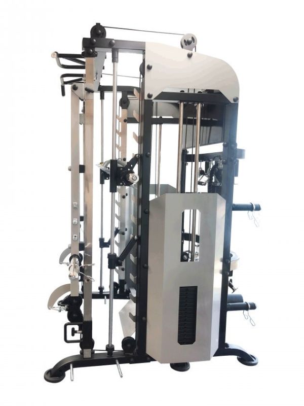 TO-S118 全方位史密斯機 史密斯機, 多功能訓練架, 居家健身器材, 自由重量訓練, 滑輪訓練機, 引體向上架, TO-S118, 重訓設備