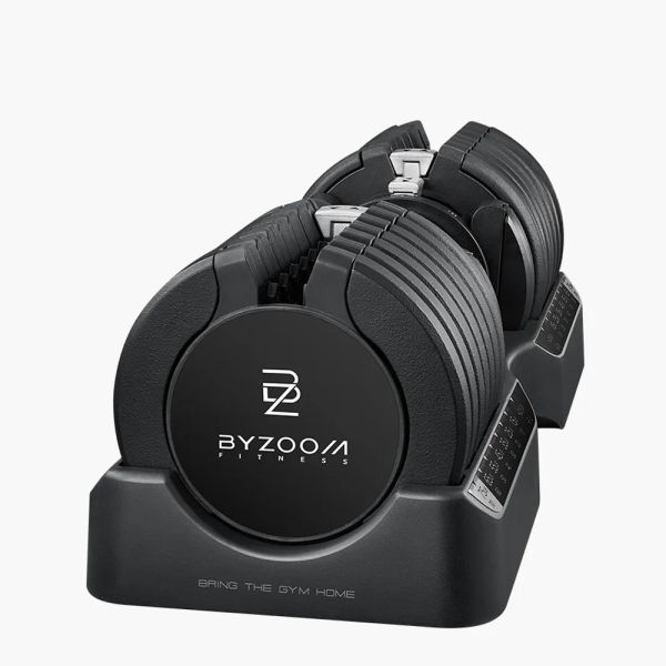 Byzoom Fitness 75磅(34kg)可調式啞鈴 可調式啞鈴, Byzoom,啞鈴, 75LB 啞鈴, 居家健身, 重量訓練, 啞鈴訓練, 健身器材, 重訓器材, 啞鈴推薦, 啞鈴調整