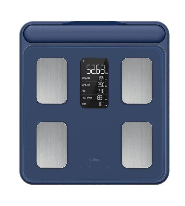 AtfleeTW韓國 iGripX手握式智慧體脂計 手握式智慧體脂計,iGripX藍,藍芽APP,韓國Kpop款,28項數據,體重BMI體脂,內臟脂肪,4.8吋螢幕,atflee授權,200萬銷售,98%精度,健身神器,家用握握測,APP追蹤