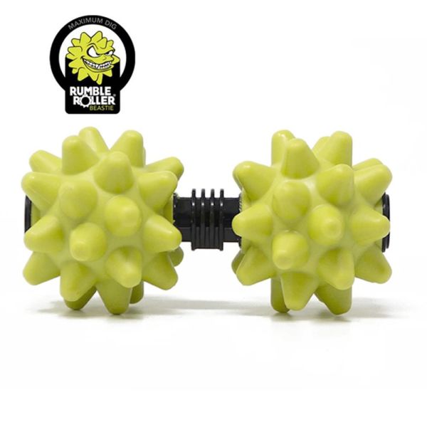 Rumble Roller 強化惡魔球Beastie Peanut 可調整 伸縮版 Rumble Roller,Beastie 花生球,RRBPX 可調花生按摩,深層筋膜放鬆,可調間距按摩球,XFirm按摩球,肌筋膜舒緩工具,脊椎按摩球,辦公室按摩球,美國製按摩工具